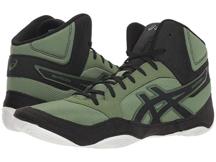 Asics Snapdown 2 (cedar Green/black) Men's Wrestling Shoes