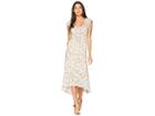 Lucky Brand Felice Floral Dress (natural Multi) Women's Dress