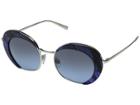 Giorgio Armani 0ar6067 (silver/blue Gradient/blue Gradient) Fashion Sunglasses