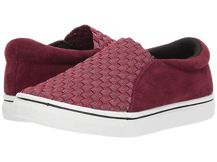 Bernie Mev. Kids Jilli (little Kid/big Kid) (burgundy Shimmer) Girl's Shoes