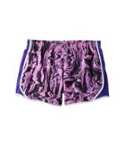 Nike Kids Dry Tempo Print Running Short (little Kids/big Kids) (pro Purple/fusion Violet/pure Platinum) Girl's Shorts