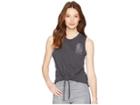 Rvca Desert Tomb Tank Top (pirate Black) Women's Sleeveless