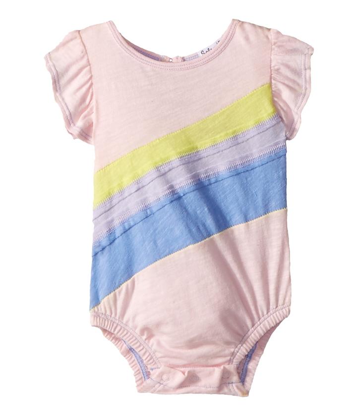 Splendid Littles Rainbow One-piece (infant) (ballerina) Girl's Jumpsuit & Rompers One Piece