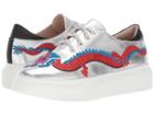 Shellys London Harper (silver) Women's Lace Up Casual Shoes
