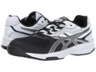Asics Gel-upcourt 2 (black/silver/white) Women's Volleyball Shoes