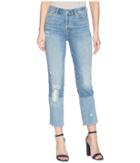 7 For All Mankind Edie W/ Patches In Laser Patched Denim (laser Denim/patches) Women's Jeans
