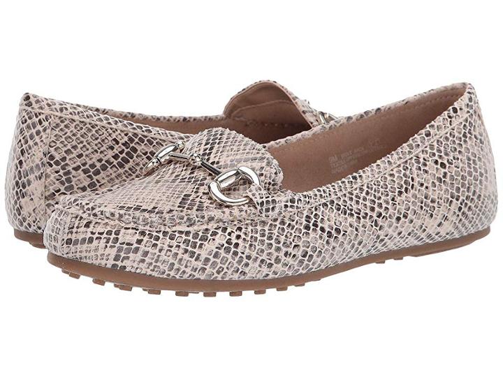 A2 By Aerosoles Drive Back (bone Snake) Women's Flat Shoes