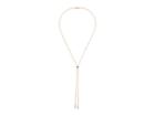 Dee Berkley Bolo Convertible Necklace Sterling Silver 14kt Gold Overlay (gold) Necklace