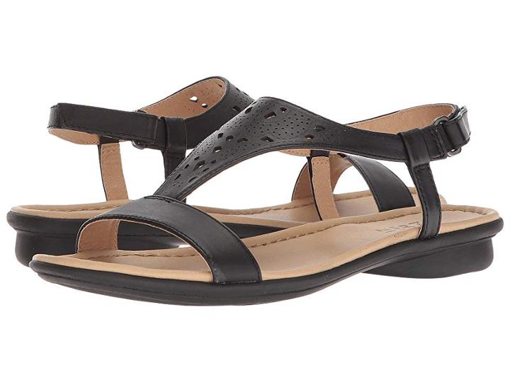 Naturalizer Windham (black Leather) Women's Sandals