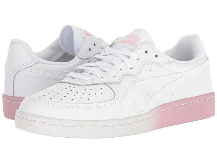 Onitsuka Tiger By Asics Gsmtm (white/rose Water) Women's  Shoes