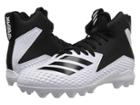 Adidas Kids Freak Mid Md Football (little Kid/big Kid) (white/black) Boys Shoes