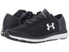 Under Armour Speedform Velociti Gr (black/stealth Gray/white) Men's Running Shoes