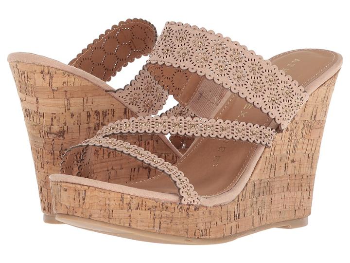 Athena Alexander Aerin (blush) Women's Wedge Shoes