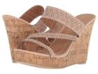 Athena Alexander Aerin (blush) Women's Wedge Shoes