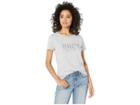 Juicy Couture Glitter Juicy Tee (heather Cozy) Women's Clothing