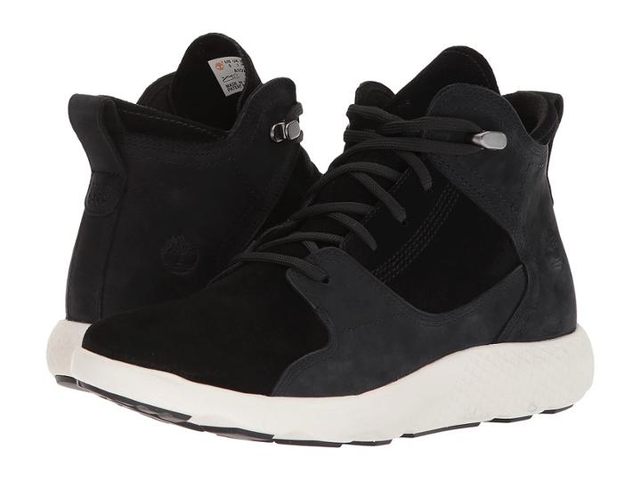 Timberland Flyroam Hiker (jet Black Dt Suede) Women's Hiking Boots