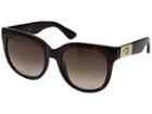 Guess Gf6049 (dark Havana/gradient Brown) Fashion Sunglasses