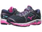 Mizuno Wave Sky (peacoat/pink Glow/ceramic) Women's Running Shoes