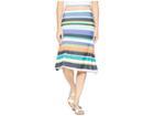 Nally & Millie Multicolor Stripe Skirt (multi) Women's Skirt