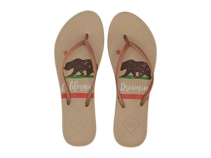 Freewaters Becca Print (california Dreamin) Women's Shoes