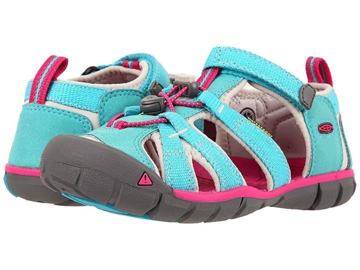 Keen Kids Seacamp Ii Cnx (little Kid/big Kid) (viridian/very Berry) Girls Shoes