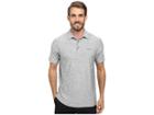 Under Armour Golf Ua Playoff Polo (true Gray Heather/graphite) Men's Short Sleeve Knit