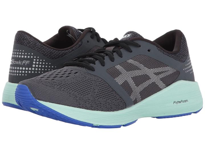 Asics Roadhawk Ff (dark Grey/silver/glacier Sea) Women's Running Shoes