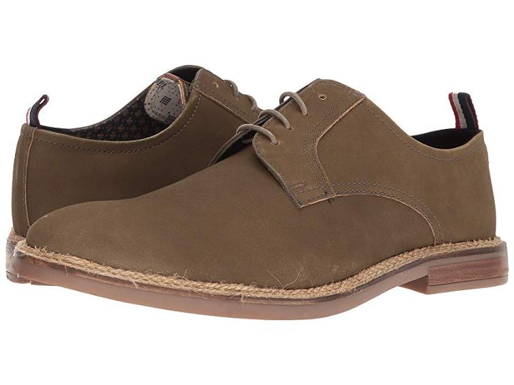 Ben Sherman Birk Plain Toe (smog) Men's Lace Up Casual Shoes