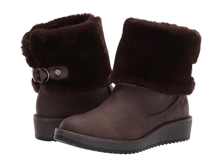 Blowfish Clairey Shr (chocolate Saddlerick/rabbit Run) Women's Pull-on Boots