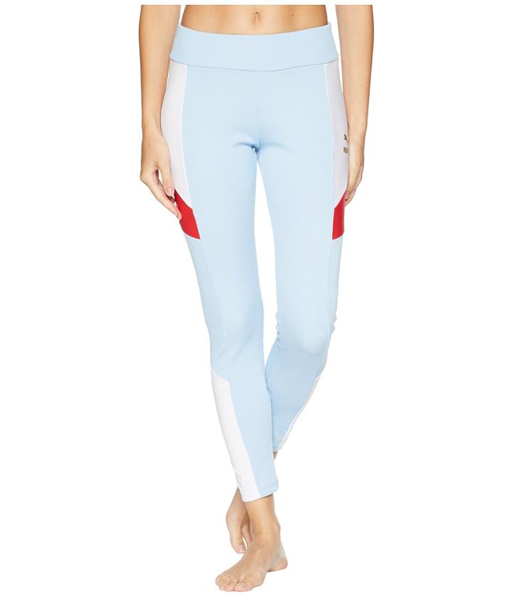 Puma Retro Rib Leggings (cerulean) Women's Casual Pants