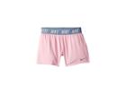 Nike Kids Dry Short (little Kids/big Kids) (pink/ashen Slate) Girl's Shorts