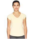 Nike Nike Court Pure Tennis Top (tangerine Tint/white) Women's Short Sleeve Pullover