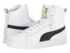 Puma Clyde Mid Core Foil (puma White/puma Black) Men's Shoes