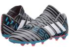 Adidas Kids Nemeziz Messi 17.3 Fg J Soccer (little Kid/big Kid) (grey/white/black) Kids Shoes