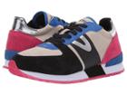 Tretorn Loyola 3 (black/granite/hot Pink/white/black/royal) Women's Shoes