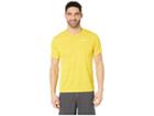 Nike Dry Miler Top Short Sleeve (amarillo/heather/amarillo/reflective Silver) Men's Clothing