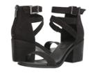 Jessica Simpson Rayvena (black M. Nubuck) Women's Shoes