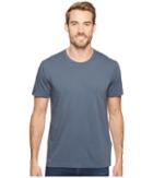 Agave Denim Agave Supima Crew Neck Short Sleeve Tee (ombre Blue) Men's T Shirt