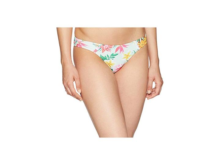 Unique Vintage Bettina Low Waist Bottom (mint Tropical) Women's Swimwear