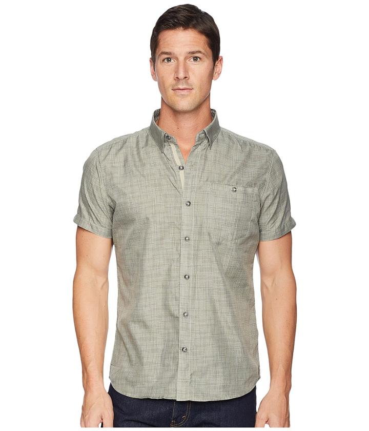 Kuhl Krossfire Short Sleeve (spanish Moss) Men's Short Sleeve Button Up