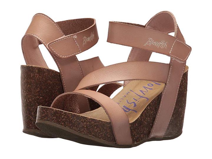 Blowfish Hapuku (blush Dyecut Pu) Women's Sandals