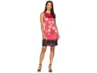 Vince Camuto Sleeveless Chateau Floral Shift Dress (pink Rose) Women's Dress