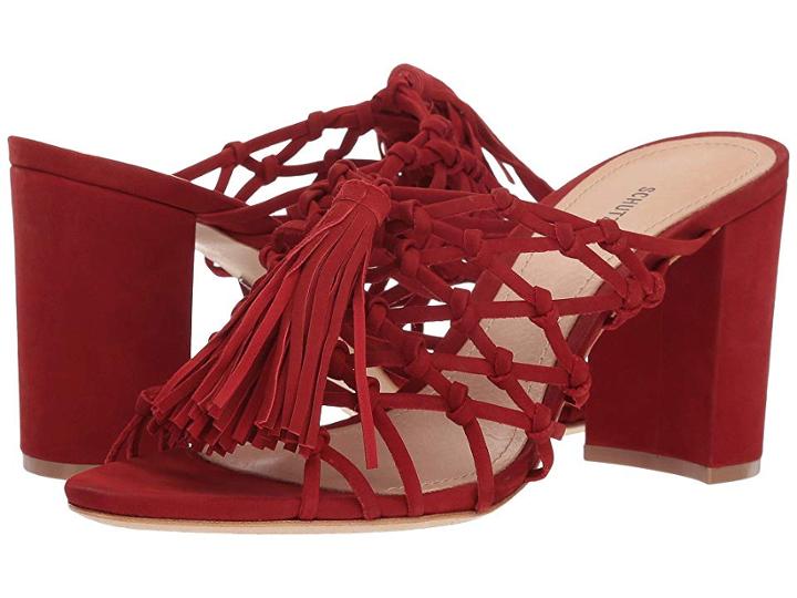 Schutz Emily (tango Red) Women's Dress Sandals