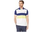 U.s. Polo Assn. Slim Fit Chest Stripe Color Block Polo Shirt (mai Tai) Men's Short Sleeve Pullover