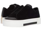 Alexander Mcqueen Low Cut Lace-up Sneaker (black/black/black/black/gold) Women's Lace Up Casual Shoes
