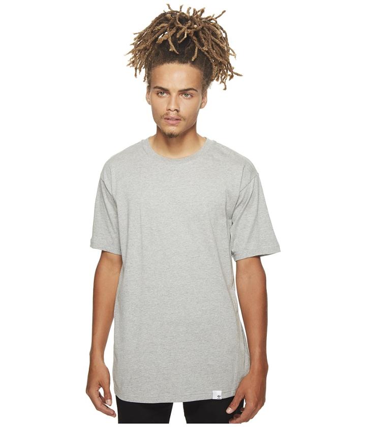 Adidas Originals X By O Short Sleeve Tee (medium Grey Heather) Men's T Shirt