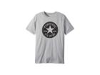 Converse Kids Chuck Taylor Script Short Sleeve Tee (big Kids) (dark Grey Heather) Boy's T Shirt