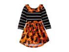 Fiveloaves Twofish Kitties Abbie Dress (infant) (orange) Girl's Dress