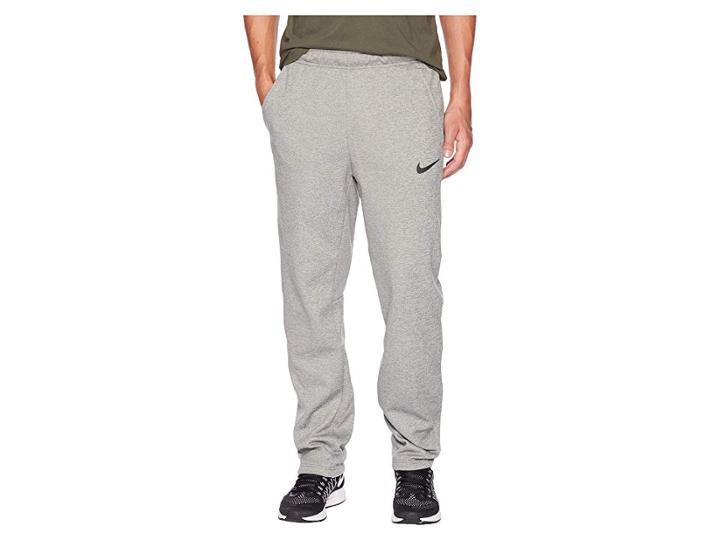 Nike Dri-fit Therma (dark Grey Heather/black) Men's Casual Pants