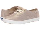 Keds Champion Glitter Suede (champagne) Women's Lace Up Casual Shoes
